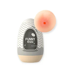 Карманный реалистичный яйцо - мастурбатор Funny Egg